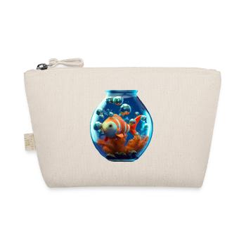 Poisson rouge dans un bocal - Trousse biologique - nature - Devant