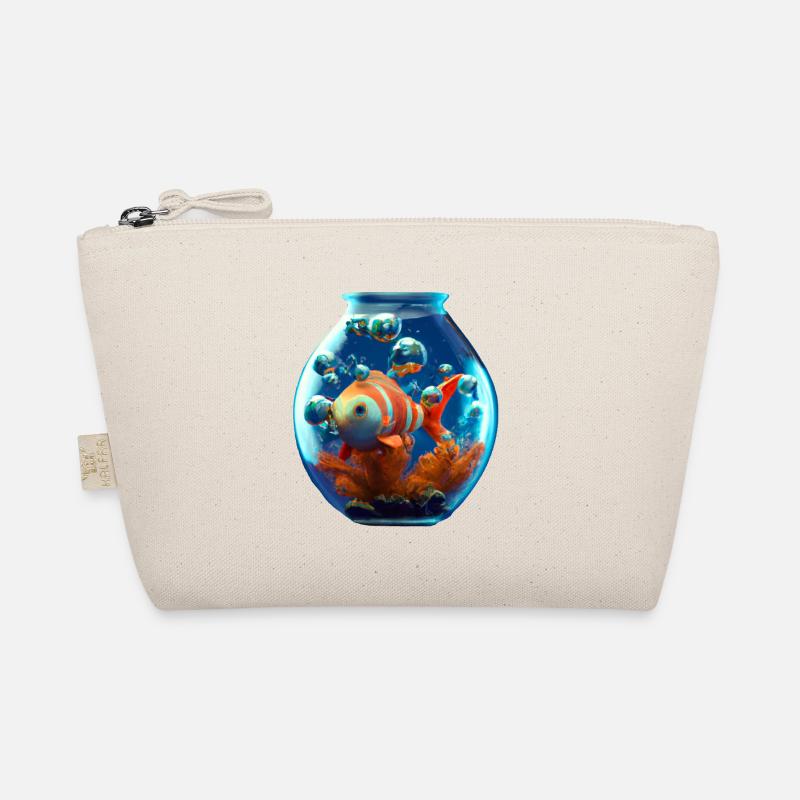 Goldfish in a fishbowl Organic Pouch