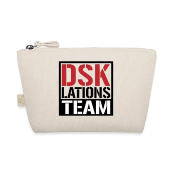 Deeskalationsteam DSKlations Team Farben änderbar - Bio-Täschchen - Natur - Vorne
