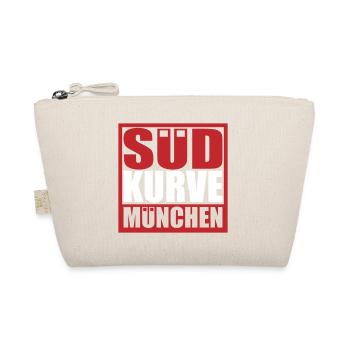 Südkurve München | Farbe änderbar - Bio-Täschchen - Natur - Vorne