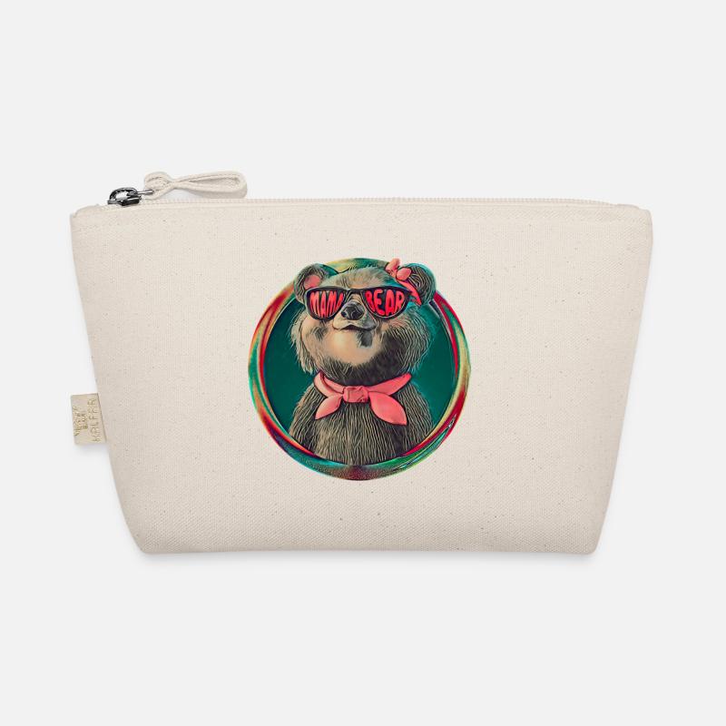 Mama Bär Mutter Frau Geschenk Eltern Bio-Täschchen