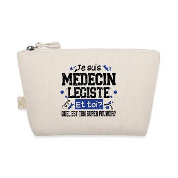 Médecin Légiste Super Pouvoir Cadeau Humour - Trousse biologique - nature - Devant