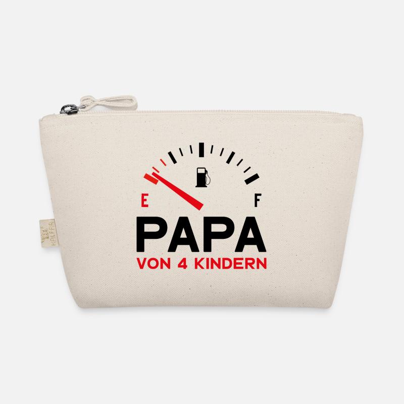 PAPA 4 KINDER VATERTAG Bio-Täschchen