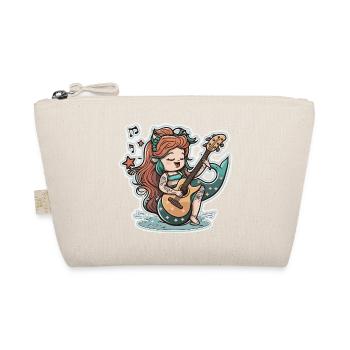 Mermaid Musician - Organic Pouch - nature - Front