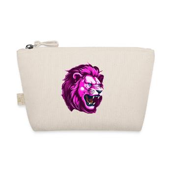 Tête de Lion Rose - Trousse biologique - nature - Devant