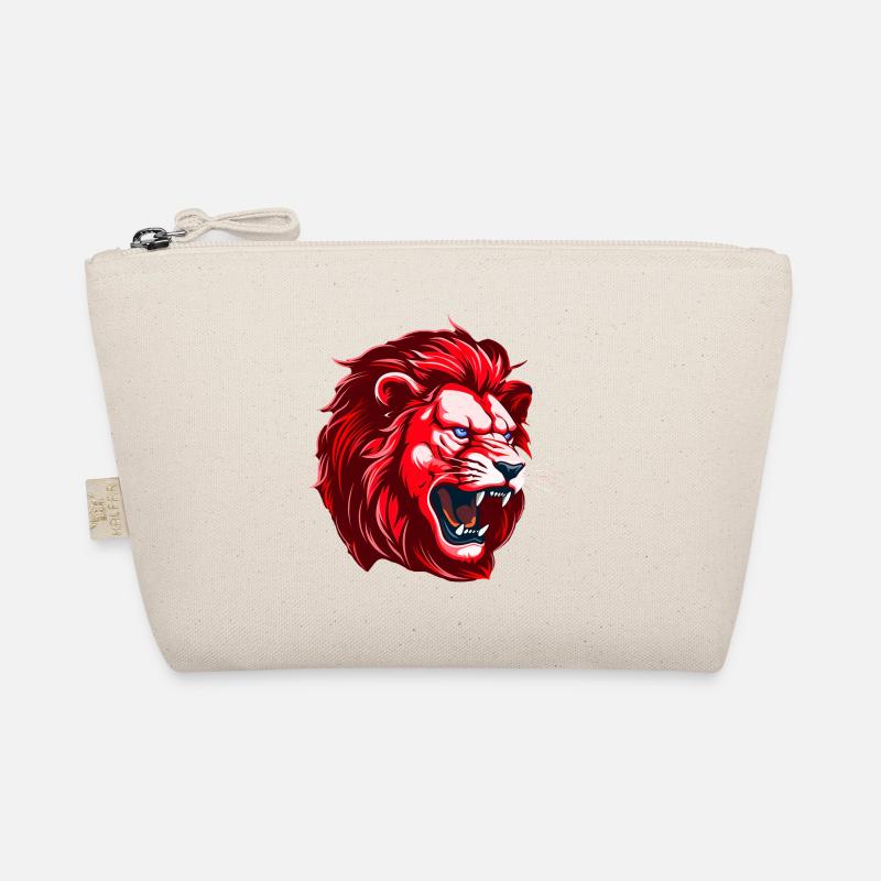 Red Lion Head Organic Pouch