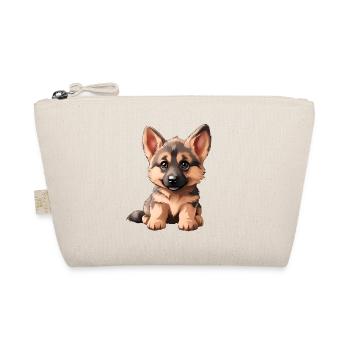 German Shepherd Puppy | German Shepherd puppy - Organic Pouch - nature - Front