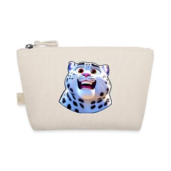 Mignon léopard des neiges dans le style bande dessinée - Trousse biologique - nature - Devant