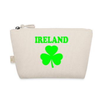 Ireland Shamrock - Organic Pouch - nature - Front