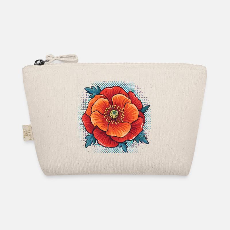 klatschmohn,mohn,blume Bio-Täschchen