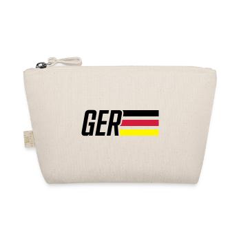 germany flag germany team - Organic Pouch - nature - Front