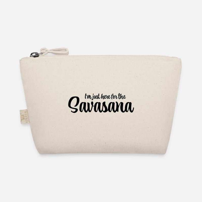 I'm just here for the savasana Bio-Täschchen