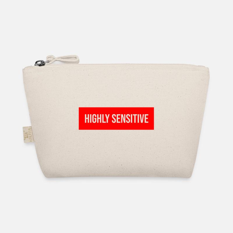 Highly Sensitive - Bio-Täschchen - Natur