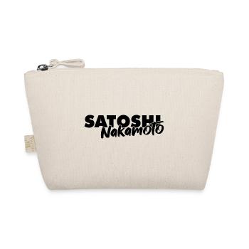 Satoshi nakamoto profession gift finance saying - Organic Pouch - nature - Front