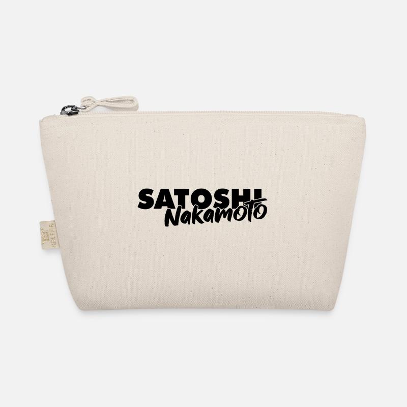Satoshi nakamoto Beruf Geschenk Finanzen Spruch - Bio-Täschchen - Natur
