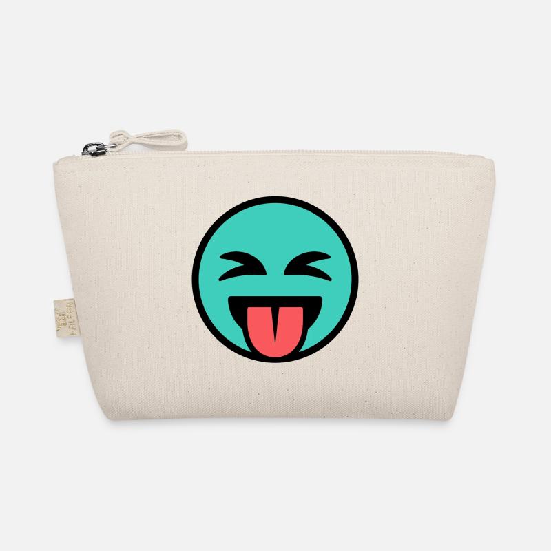 Funny Emoticon / Smile Organic Pouch