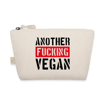 ANOTHER FUCKING VEGAN VEGANER - Organic Pouch - nature - Front