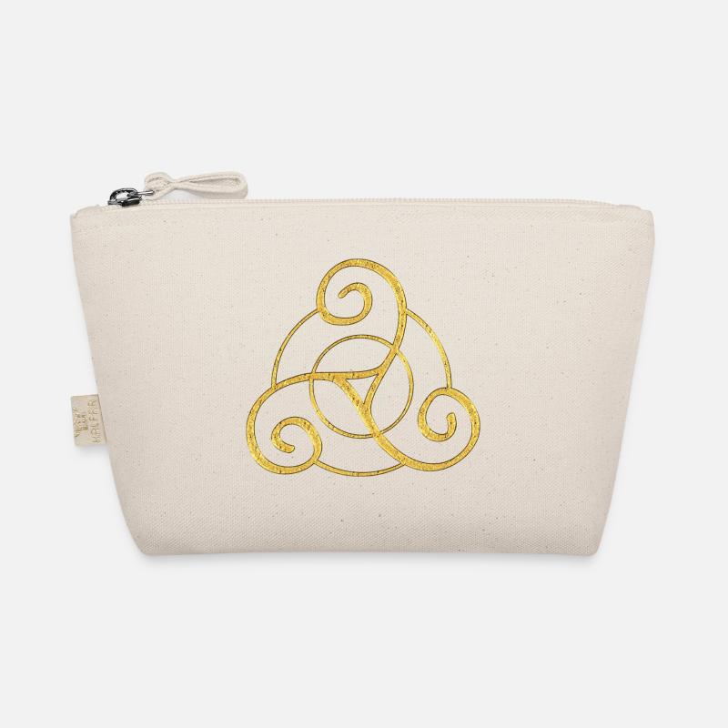 Triskele - Celtic Symbol Design 1 Organic Pouch