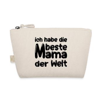 Ich habe die beste Mama der Welt - Bio-Täschchen - Natur - Vorne