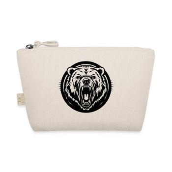 Grizzly Bär - Bio-Täschchen - Natur - Vorne