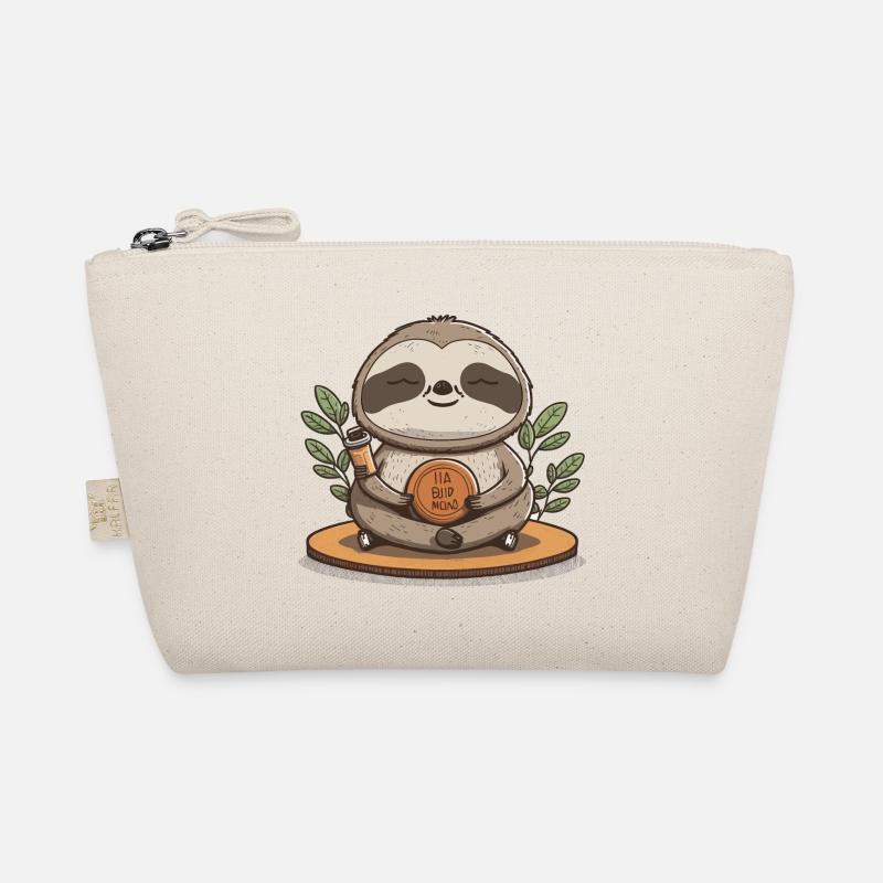 Sloth Yoga & Meditation Organic Pouch
