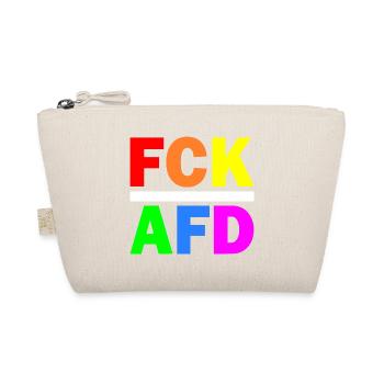 Fck afd - Bio-Täschchen - Natur - Vorne