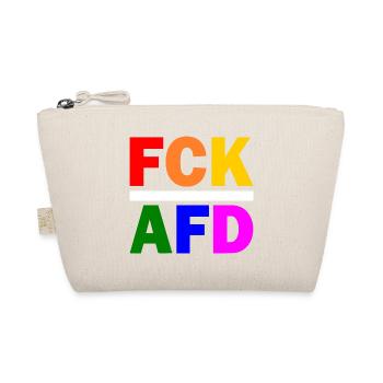 Fck afd - Bio-Täschchen - Natur - Vorne