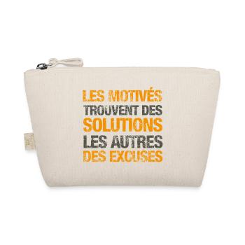 Les motivés trouvent des solutions - Trousse biologique - nature - Devant