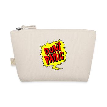 Don't Panic, Keine Panik, Dont Panic - Bio-Täschchen - Natur - Vorne