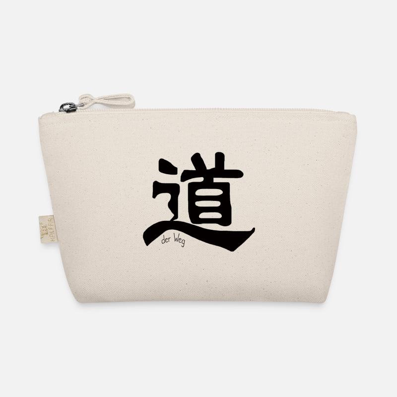 chinesisches Schriftzeichen Weg Dào Kanji Tattoo - Bio-Täschchen - Natur