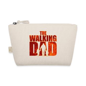 The walking Dad Father Lava Father's Day Gift - Organic Pouch - nature - Front