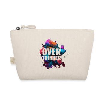 overthinker fish - Bio-Täschchen - Natur - Vorne