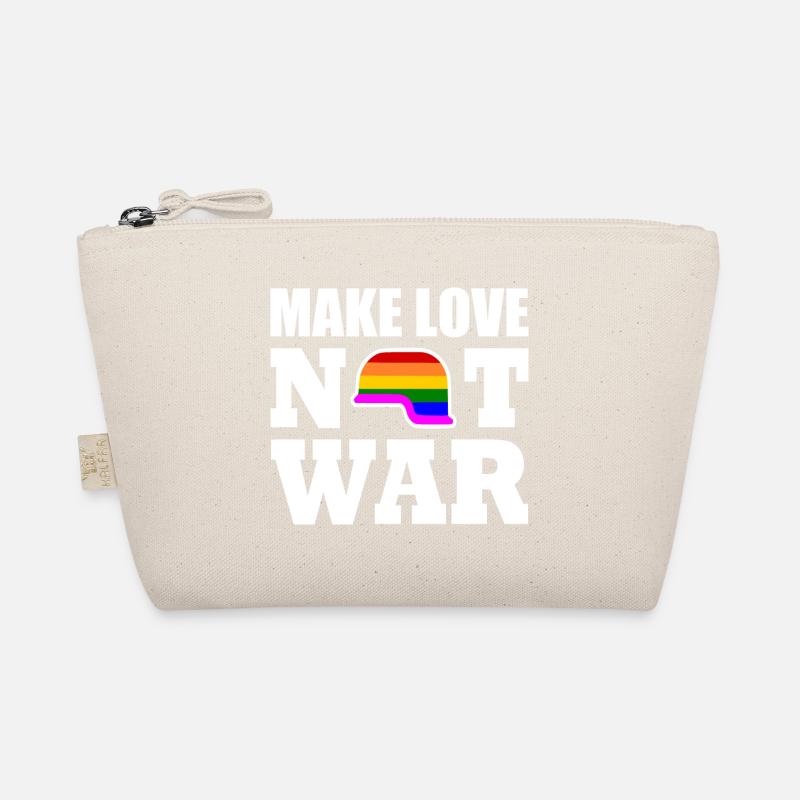 Make love not war Bio-Täschchen
