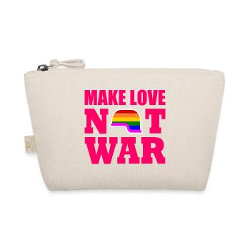 Make love not war - Trousse biologique - nature - Devant