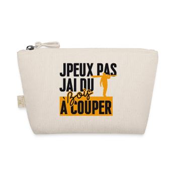 J peux pas j ai du bois à couper - Trousse biologique - nature - Devant