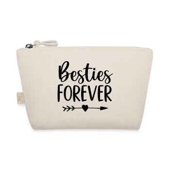Besties Forever Best Friends - Bio-Täschchen - Natur - Vorne