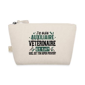 Auxiliaire Vétérinaire Métier Animal Chien Chat - Trousse biologique - nature - Devant