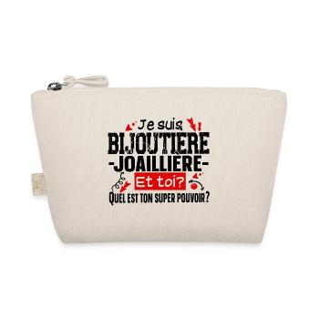 Bijoutière Joaillière Métier Bijoux Bijou - Trousse biologique - nature - Devant