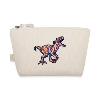 Fête d’anniversaire colorée T-Rex Dinosaur Dino pour enfants - Trousse biologique - nature - Devant