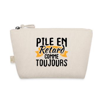 Pile en retard comme toujours - Trousse biologique - nature - Devant