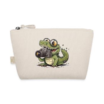 Snap Happy Reptile - Organic Pouch - nature - Front