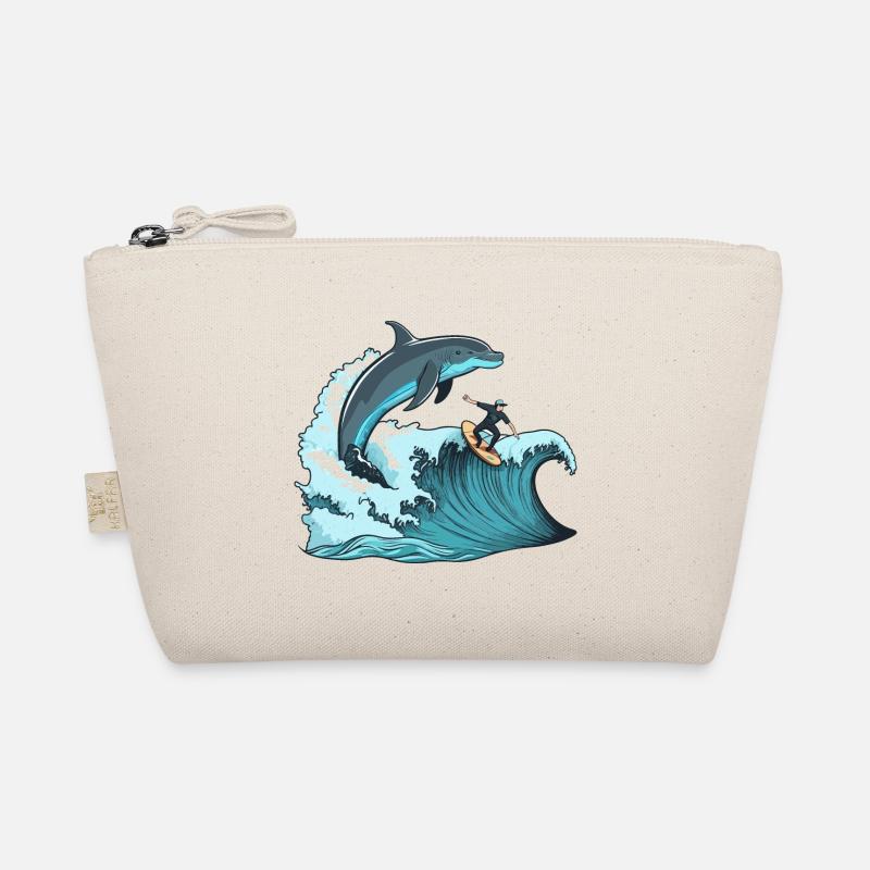 Surfing with a Friend Organic Pouch