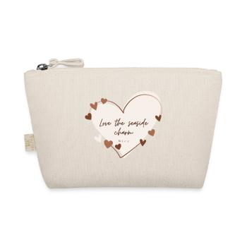 Love the seaside charm - Organic Pouch - nature - Front