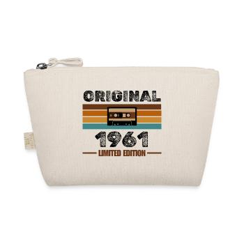 Original 1961 – Retro Kassette Limited Edition - Bio-Täschchen - Natur - Vorne