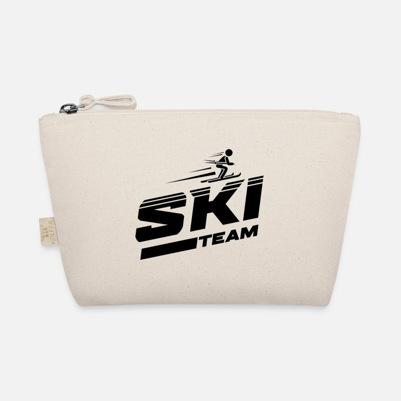 Ski team skiing Organic Pouch