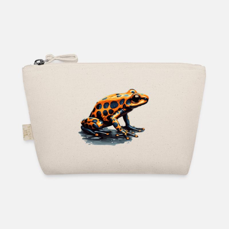 Mignonne grenouille à fléchettes empoisonnées tachetées de jaune Trousse biologique