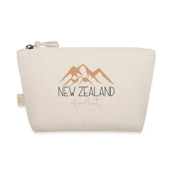 NEW ZEALAND unfamed beauty - Bio-Täschchen - Natur - Vorne