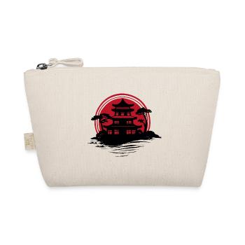 Japanisches Haus, Asiatisches Haus, Zen - Bio-Täschchen - Natur - Vorne