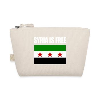 syrien flagge - Bio-Täschchen - Natur - Vorne
