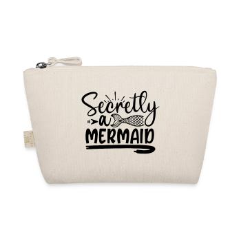 secretly a mermaid - Organic Pouch - nature - Front